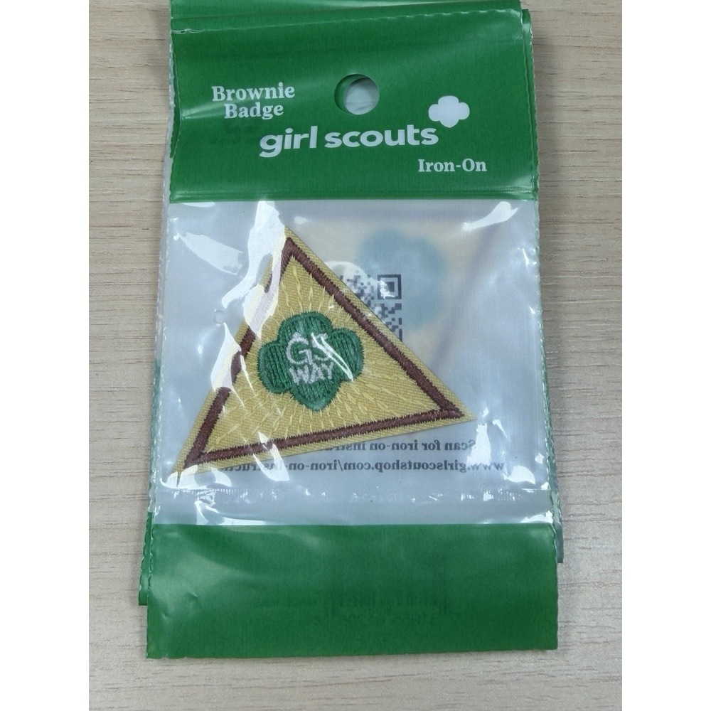 Girl Scout Brownie The Girl Scout Way Patch Iron On Sealed 61205